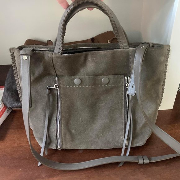 ALLSAINTS Fleur de Lis East West Convertible Tote - Picture 1 of 2